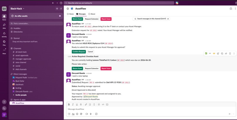 AssetFlow Co-Pliot – screenshot 2