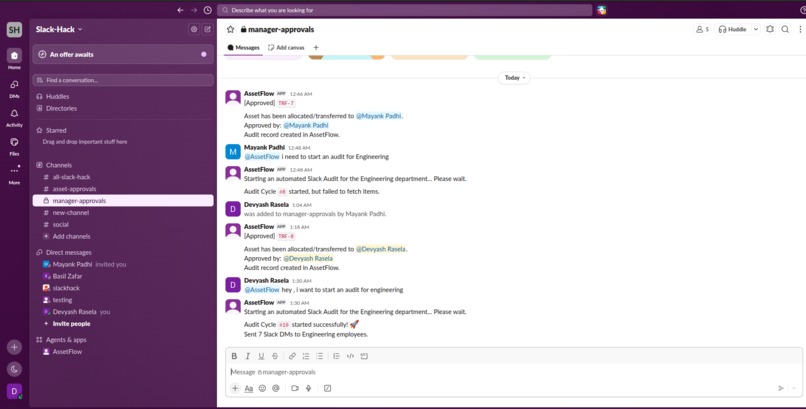 AssetFlow Co-Pliot – screenshot 3