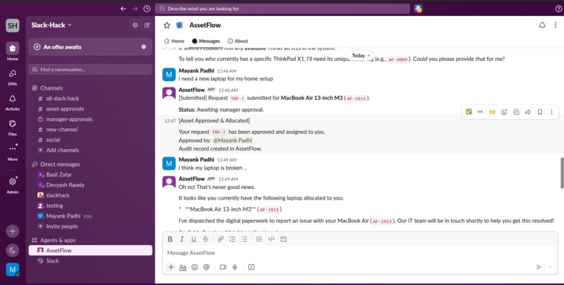 AssetFlow Co-Pliot – screenshot 4
