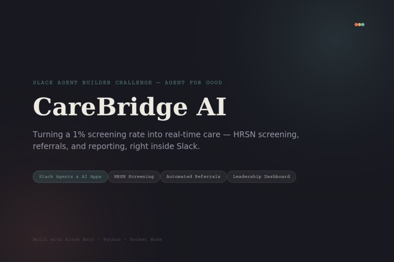 CareBridge AI – screenshot 1