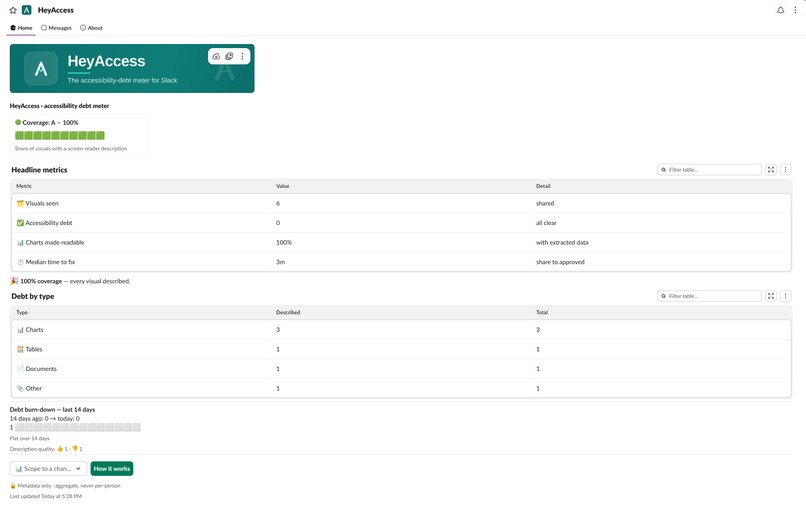 HeyAccess – screenshot 3