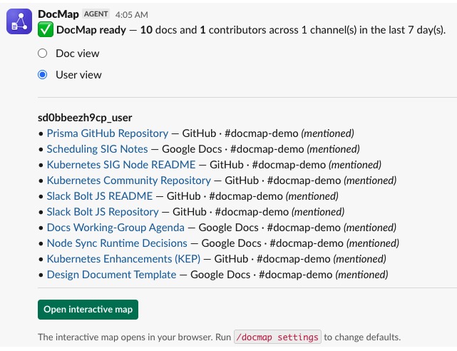 DocMap – screenshot 5