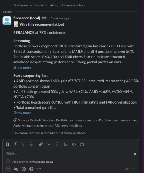 FinBeacon – screenshot 4