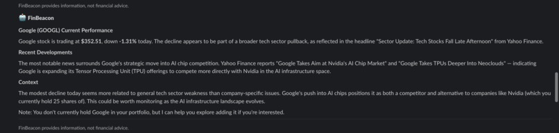 FinBeacon – screenshot 7