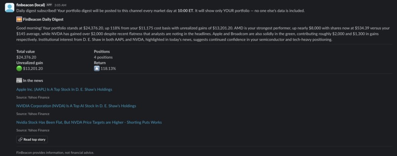 FinBeacon – screenshot 8