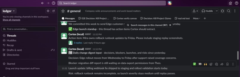 Cortex – screenshot 3