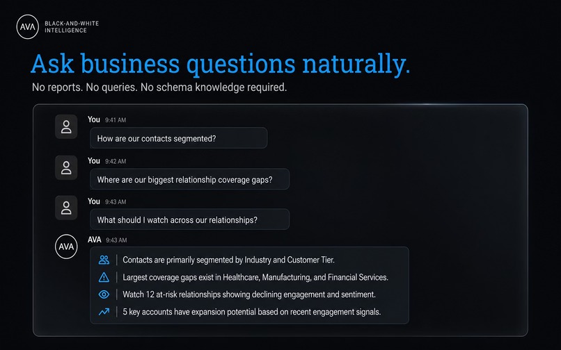AVA — The Enterprise Intelligence Agent – screenshot 3
