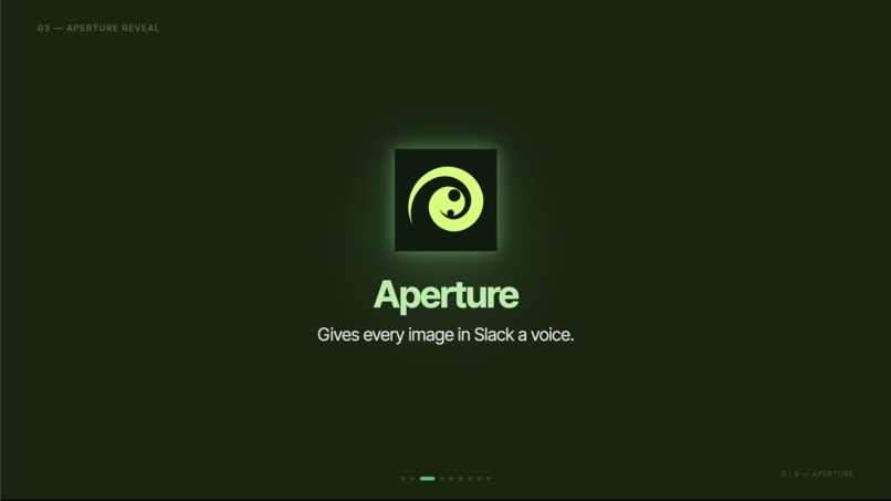 Aperture – screenshot 1