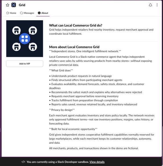 Local Commerce Grid – screenshot 5