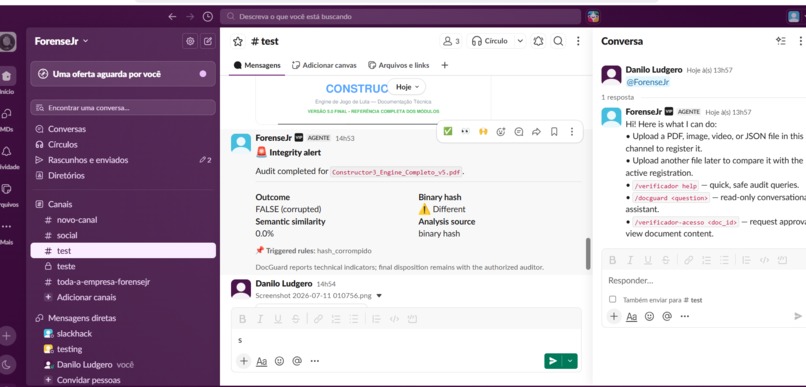 DocGuard/ForenseJr – screenshot 5