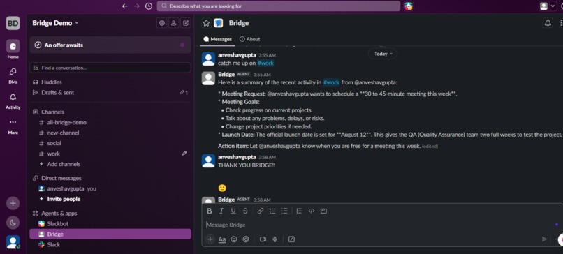 Bridge – screenshot 3