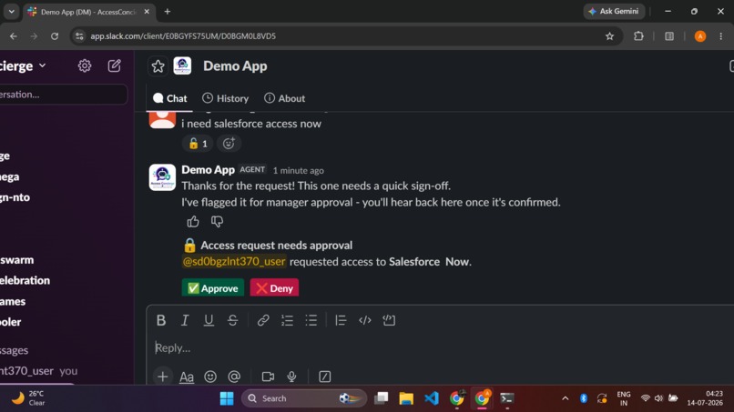 Access Concierge – screenshot 2