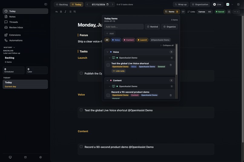 OpenAssist – screenshot 6