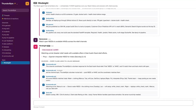 Hindsight - org memory for Slack – screenshot 11