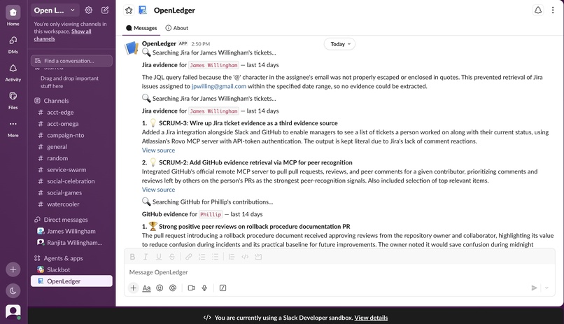 Open Ledger – screenshot 1