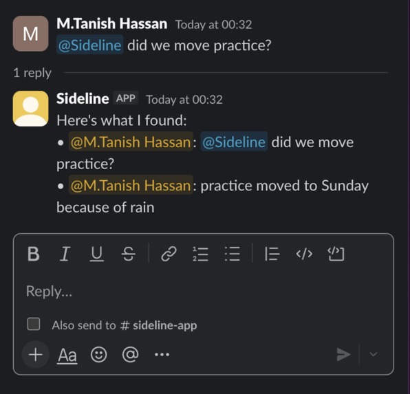 Sideline – screenshot 3