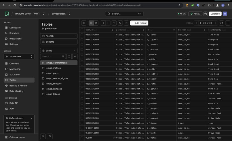 Tempo — tone, focus and memory support for Slack – screenshot 6