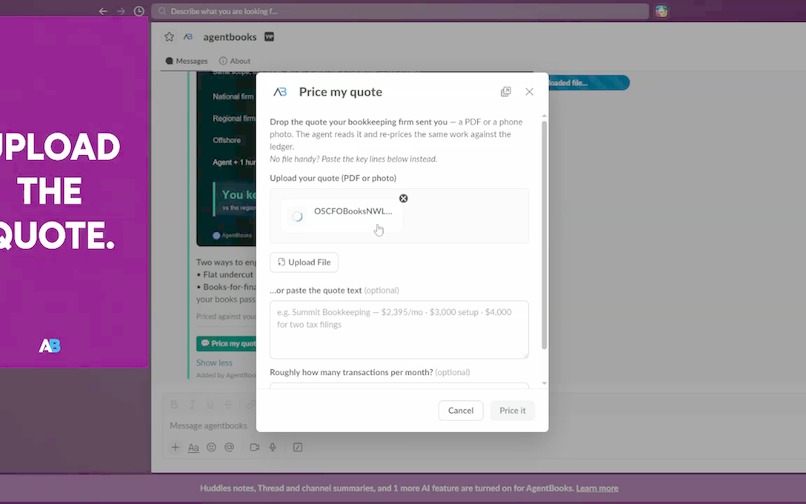 AgentBooks – screenshot 3