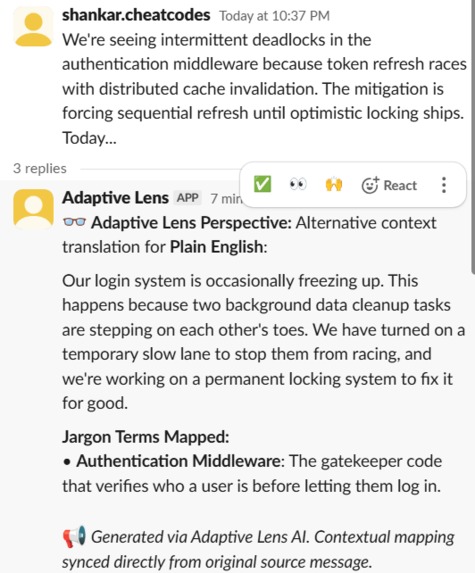 Slack Adaptive Lens – screenshot 5