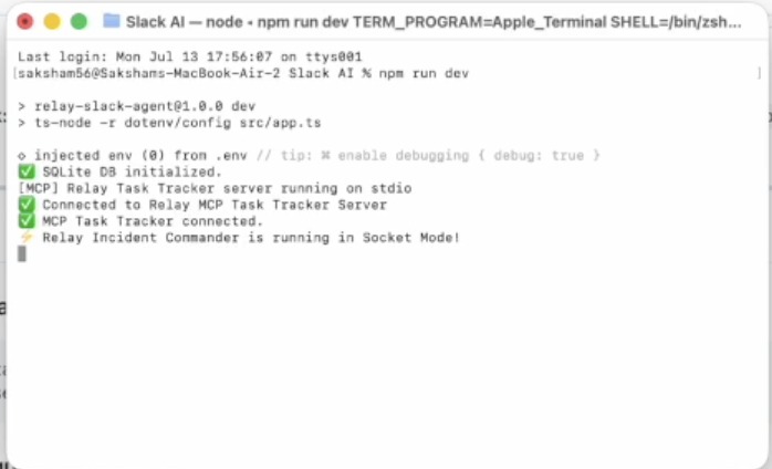 Relay — AI Incident Commander for Slack – screenshot 5