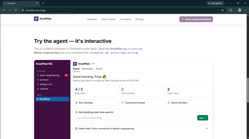 KnotPilot – screenshot 2