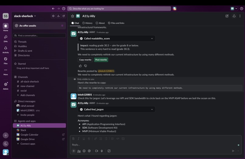Cleary – screenshot 1
