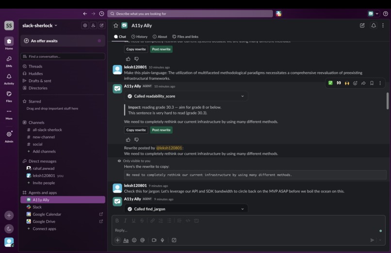 Cleary – screenshot 2