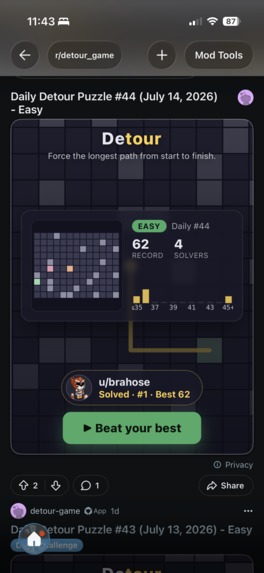 Detour – screenshot 1