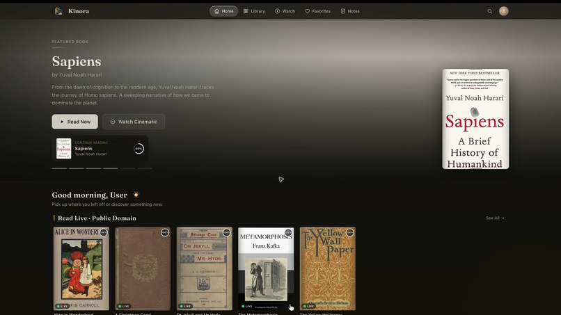 Kinora – screenshot 3