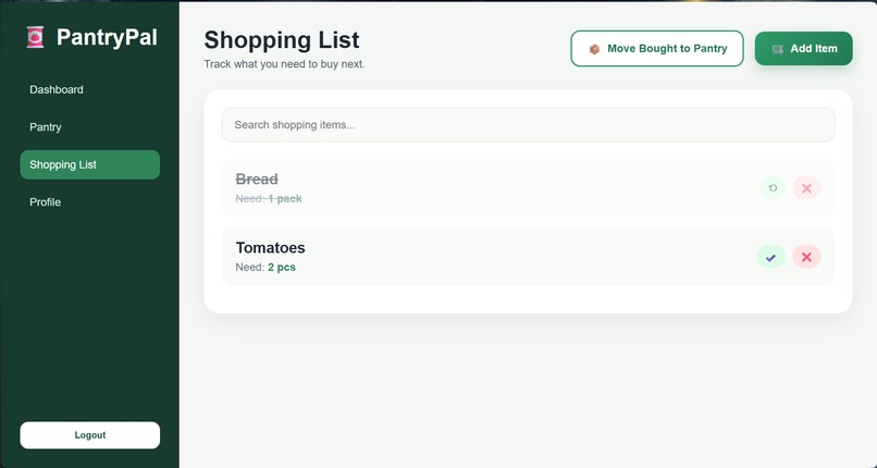 PantryPal – screenshot 4