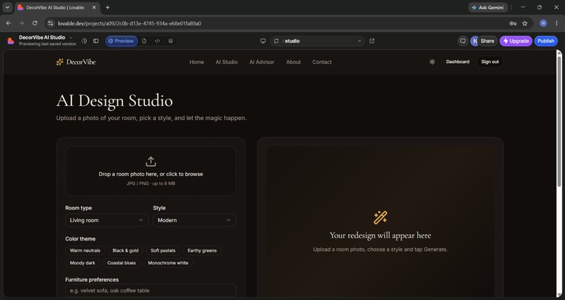 DecorVibe  – screenshot 2