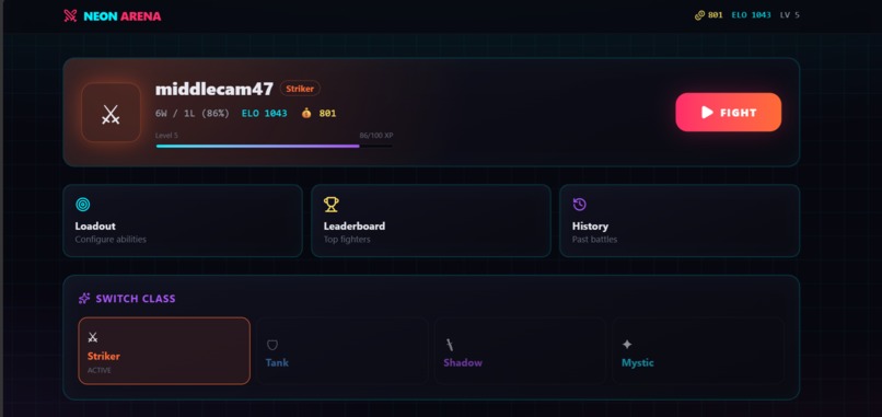 NEON ARENA – screenshot 2