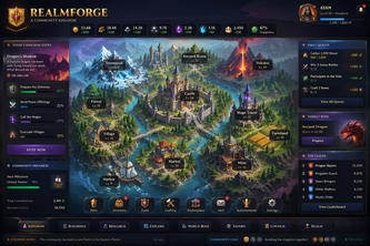 RealmForge: A Community Kingdom