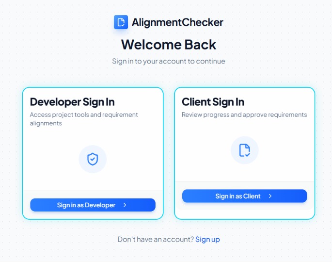 ReqSync AI: Requirement-to-Implementation Alignment Platform – screenshot 2