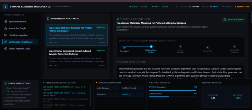 Scientific Discovery Operating System (SDOS) – screenshot 3