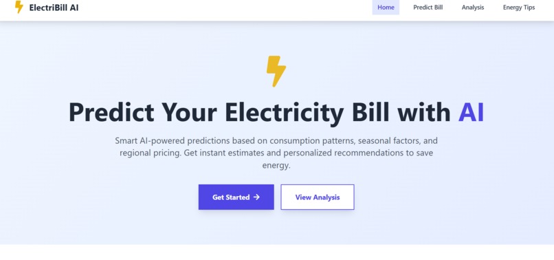 ELECTRICITY BILL CALCULATOR – screenshot 1