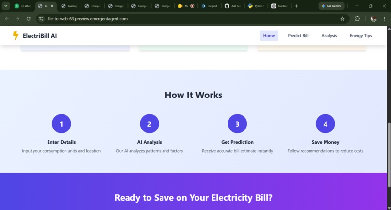 ELECTRICITY BILL CALCULATOR – screenshot 2