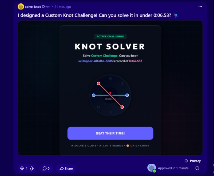 Knot Solver – screenshot 1