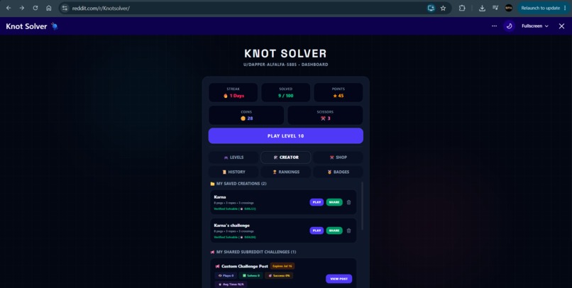 Knot Solver – screenshot 2