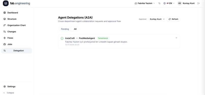 Agentic Company  – screenshot 2