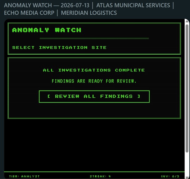 Anomaly Watch – screenshot 1