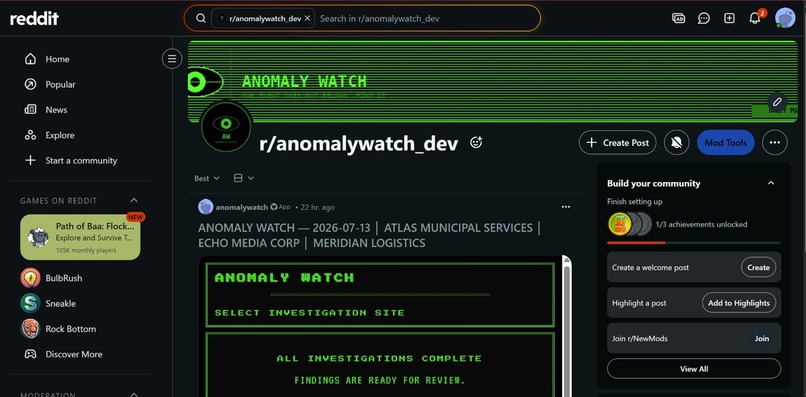 Anomaly Watch – screenshot 5