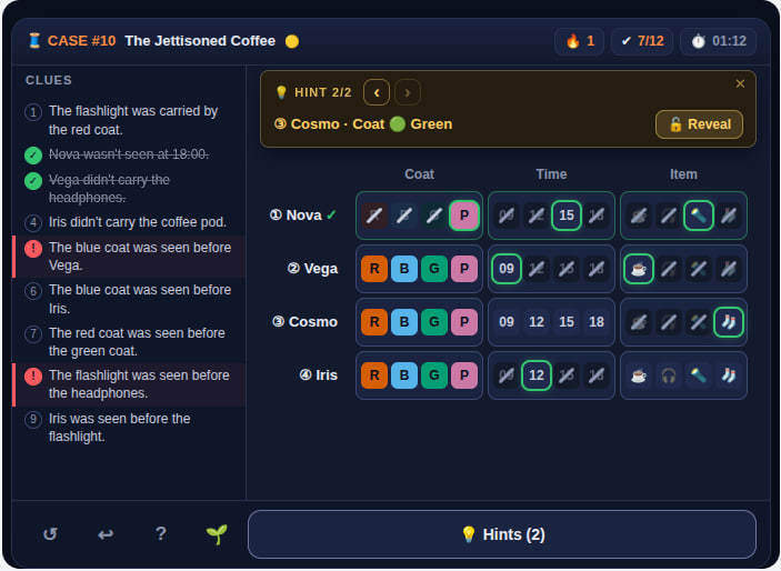 Deducto - daily deduction – screenshot 3