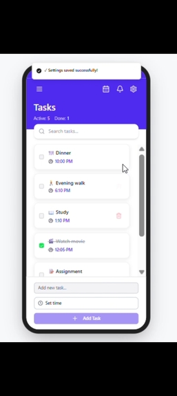 AI-Assisted To-Do List App UI – screenshot 14