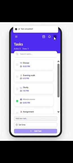 AI-Assisted To-Do List App UI – screenshot 10