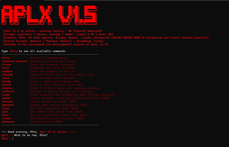 Aplx AI – screenshot 1