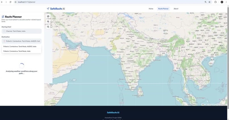 SafeRoute AI – screenshot 6