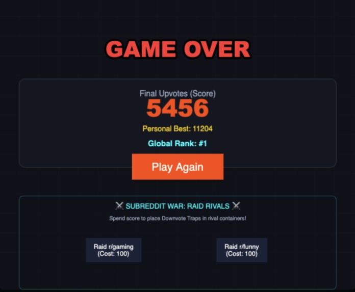 SnooDrop: Subreddit Merge War – screenshot 2