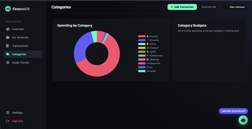 FinanceOS – screenshot 5