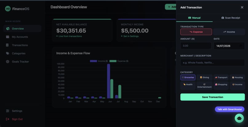 FinanceOS – screenshot 8